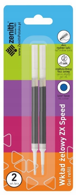 ZENITH Wkład do długopisu ZX Speed 2 sztuki 0.5 mm