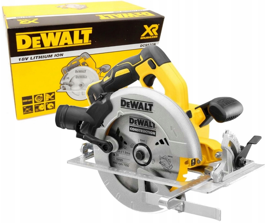 Pilarka tarczowa Xr Li-Ion silnik bezszczotkowy 18V DeWALT DCS570N aku