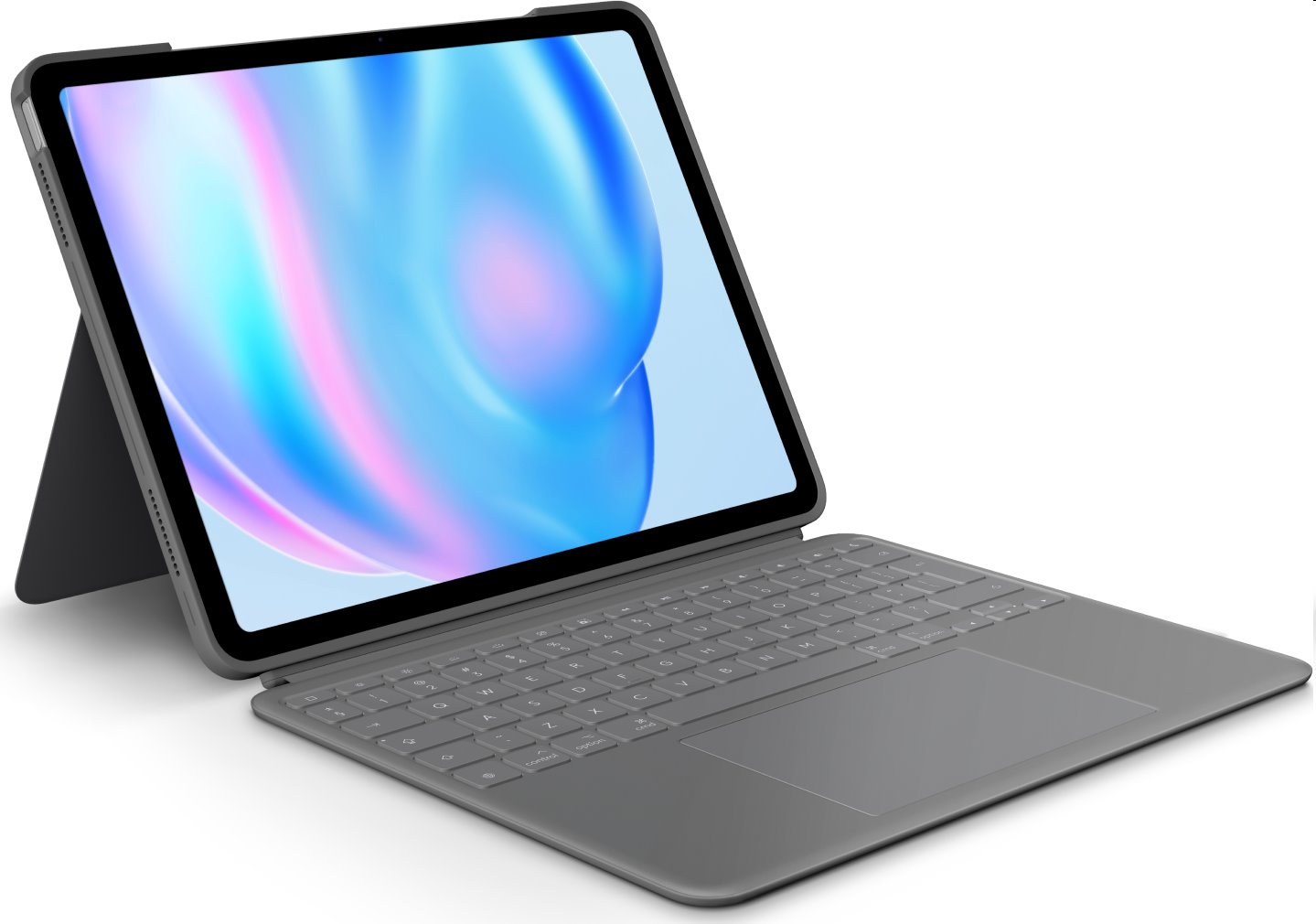 Logitech Combo Touch iPad Air 13 M2 Us 920 012618 šedá