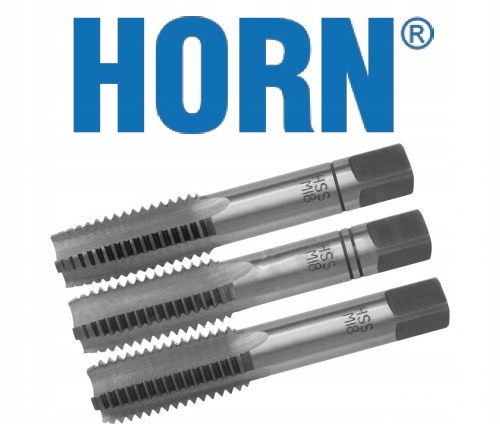 

Kpl. gwintowników Horn drobnozw. M 12 x 1.5 /3cz.