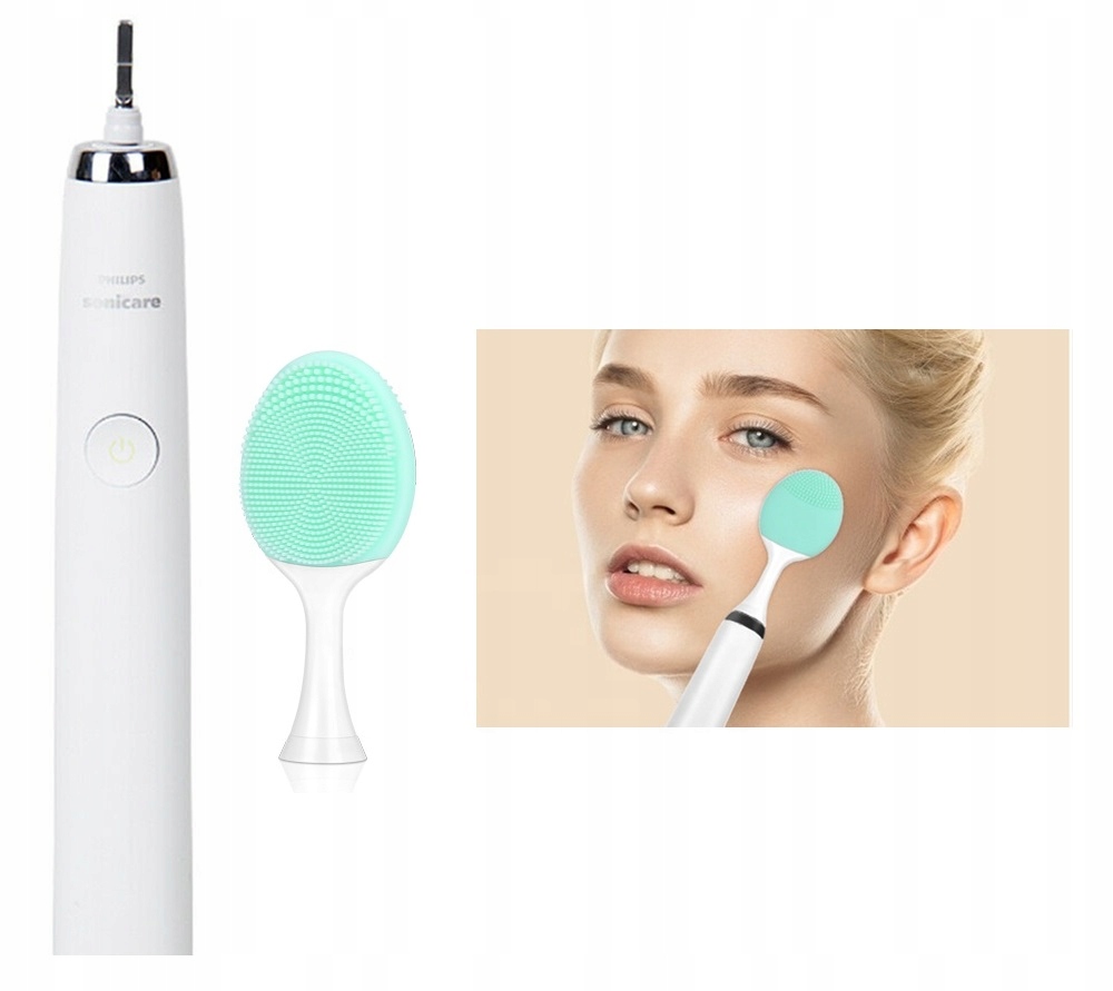 Silikonowa końcówka do twarzy BIAŁA GW006 PHILIPS Marka inna marka