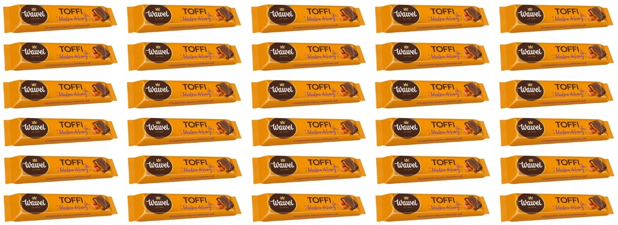 Levně 30 x 41 g Wawel Mini čokoláda Toffi Karton