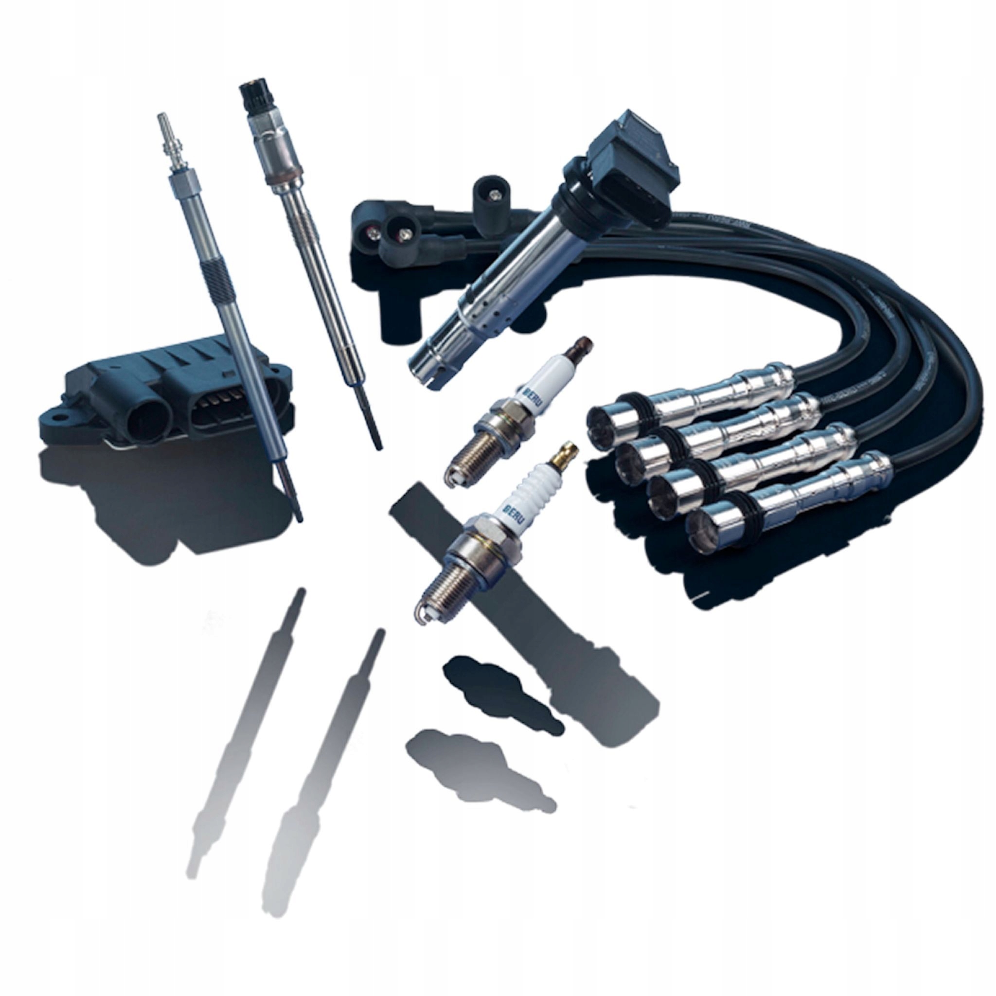 ŚWIECA ŻAROWA X4 SSANGYONG 11- 2.0XDI Długość całkowita 156 mm