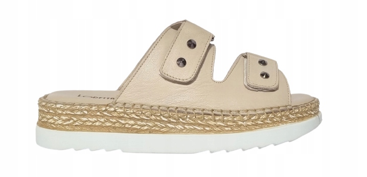 Nazouváky Loretta Vitale 2027 béžové, velikost 39