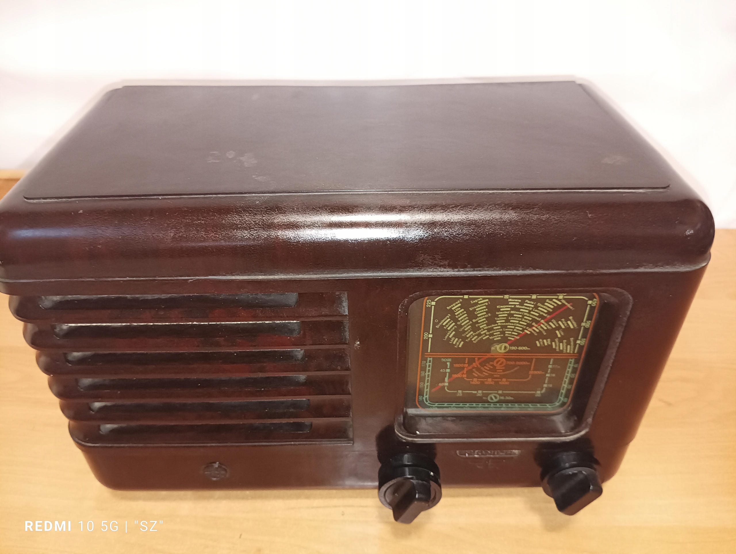 PIONIER - Nr 189522 - LATA 1950-56 - SPRAWNE RADIO LAMPOWE.