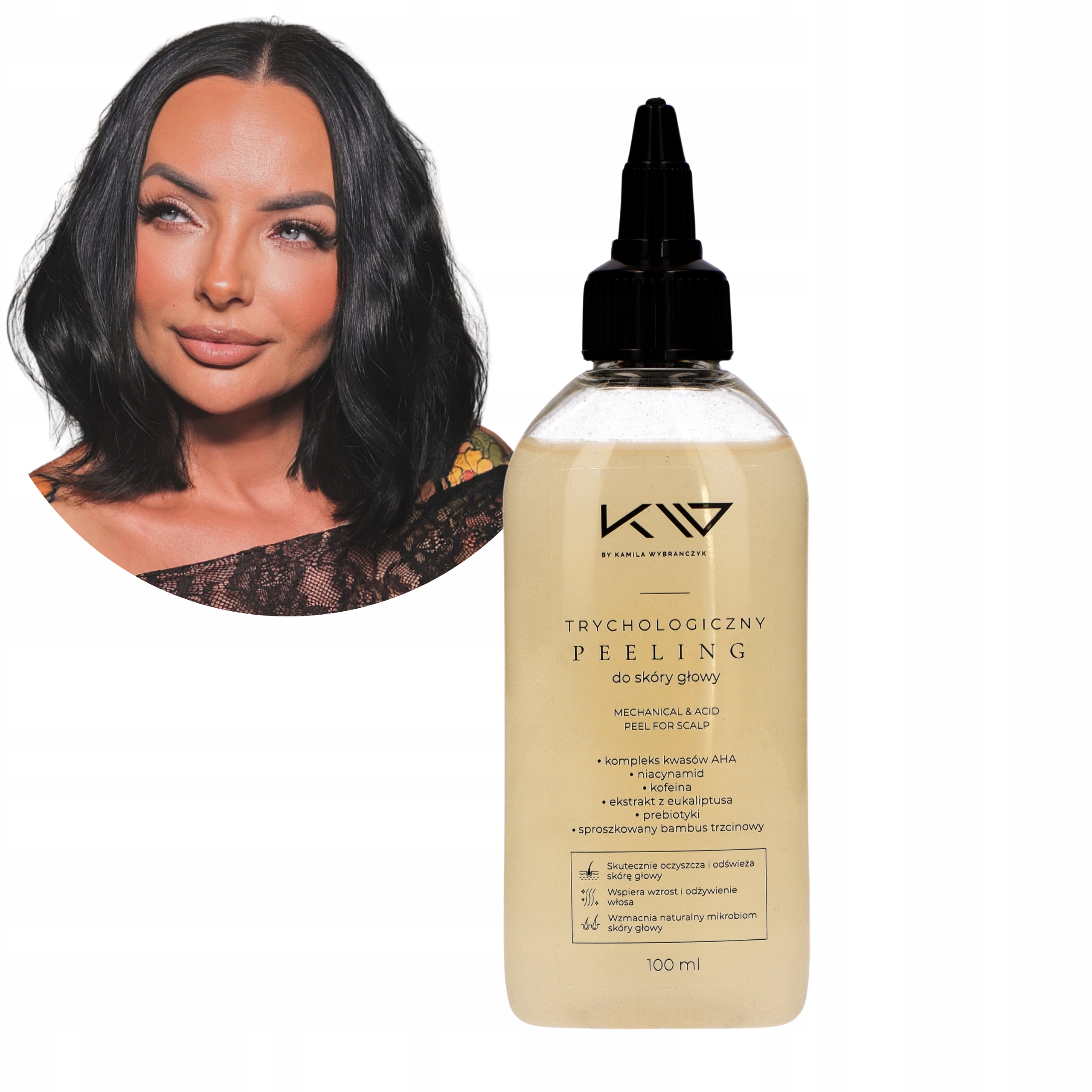 Trichologický Peeling Na Pokožku Hlavy 100 ml od Kamila Vyvolený