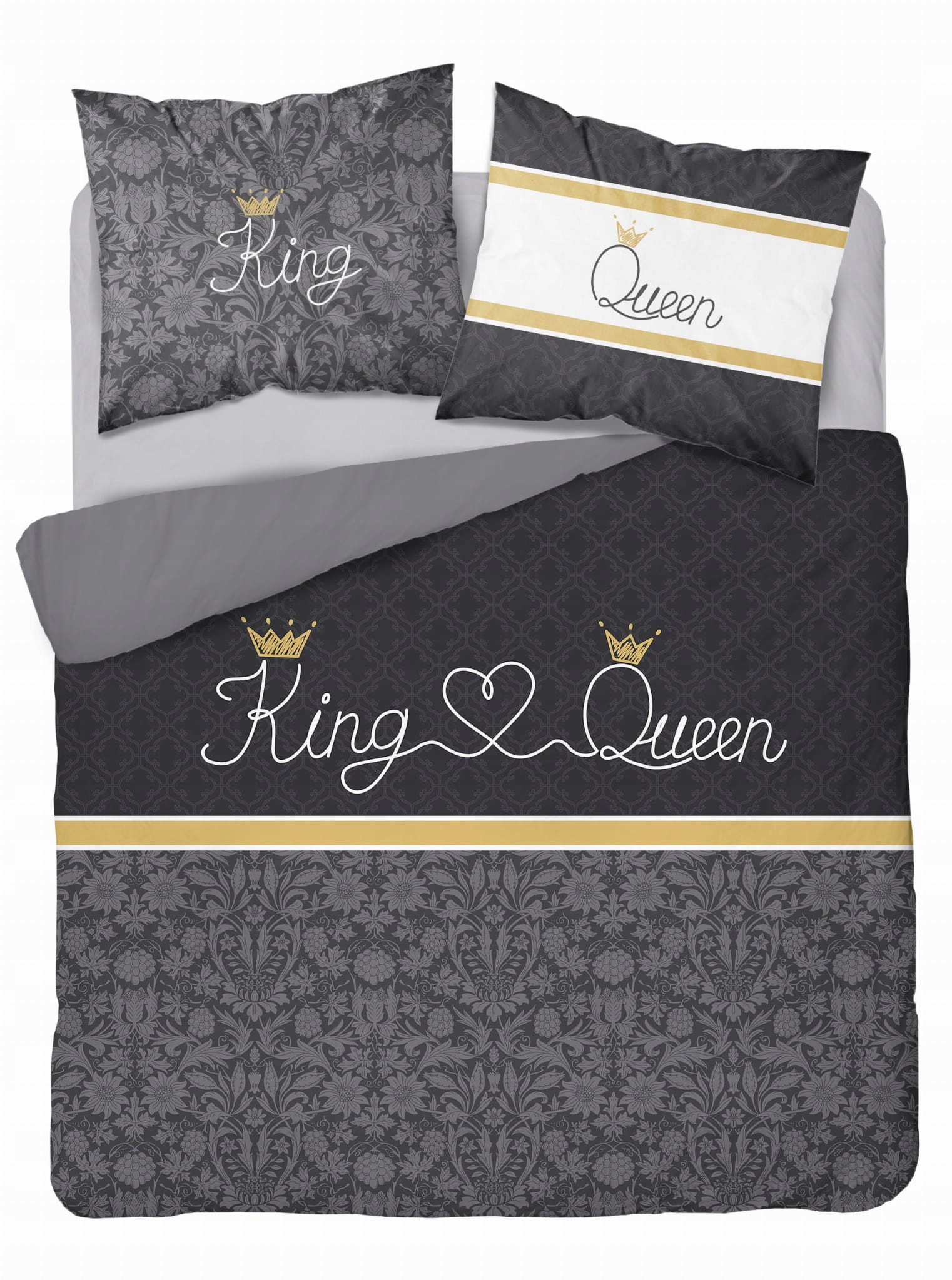 

Pościel 160X200 Bawełna King & Queen 3512A
