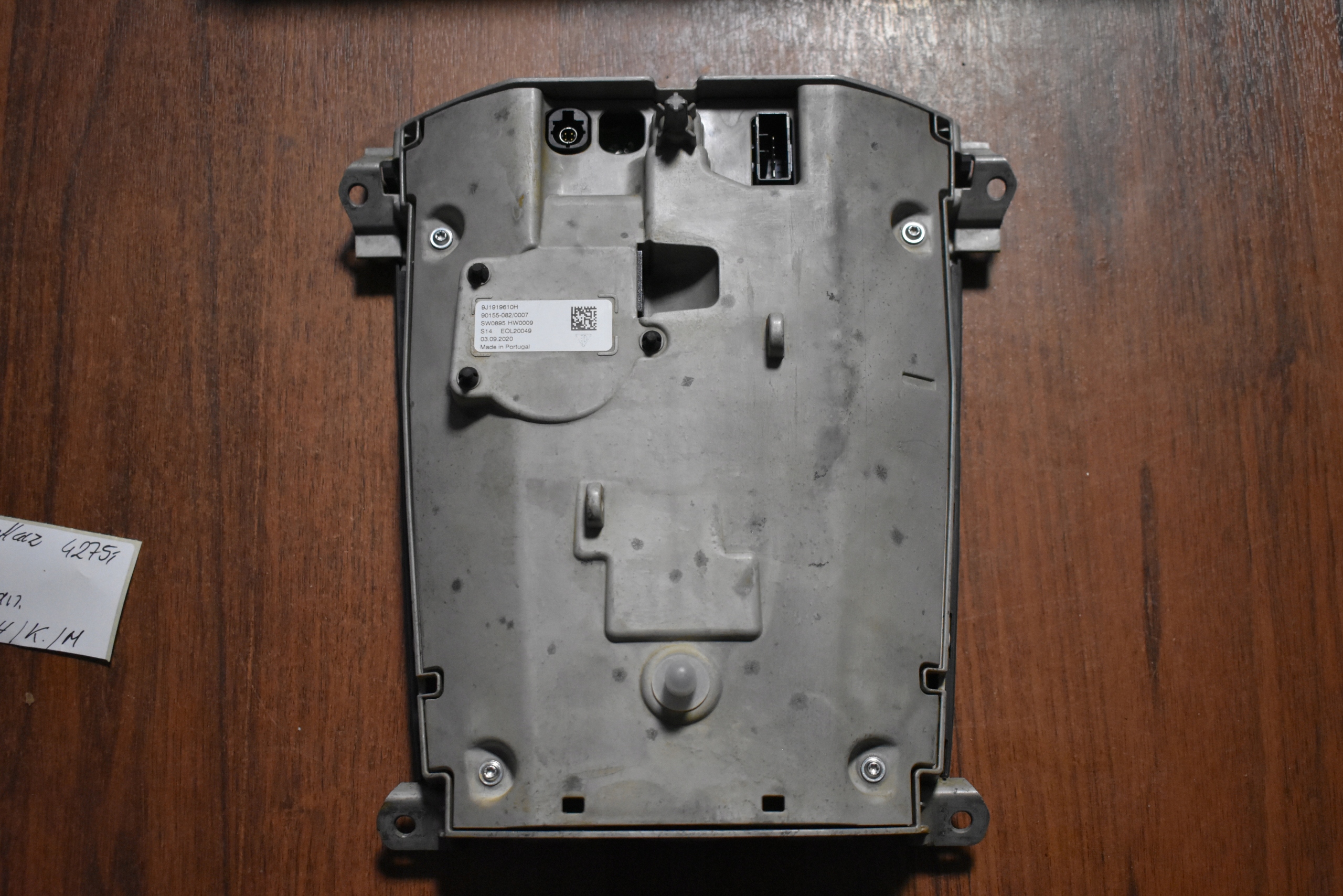 MONITOR display LCD PORSCHE TAYCAN 1