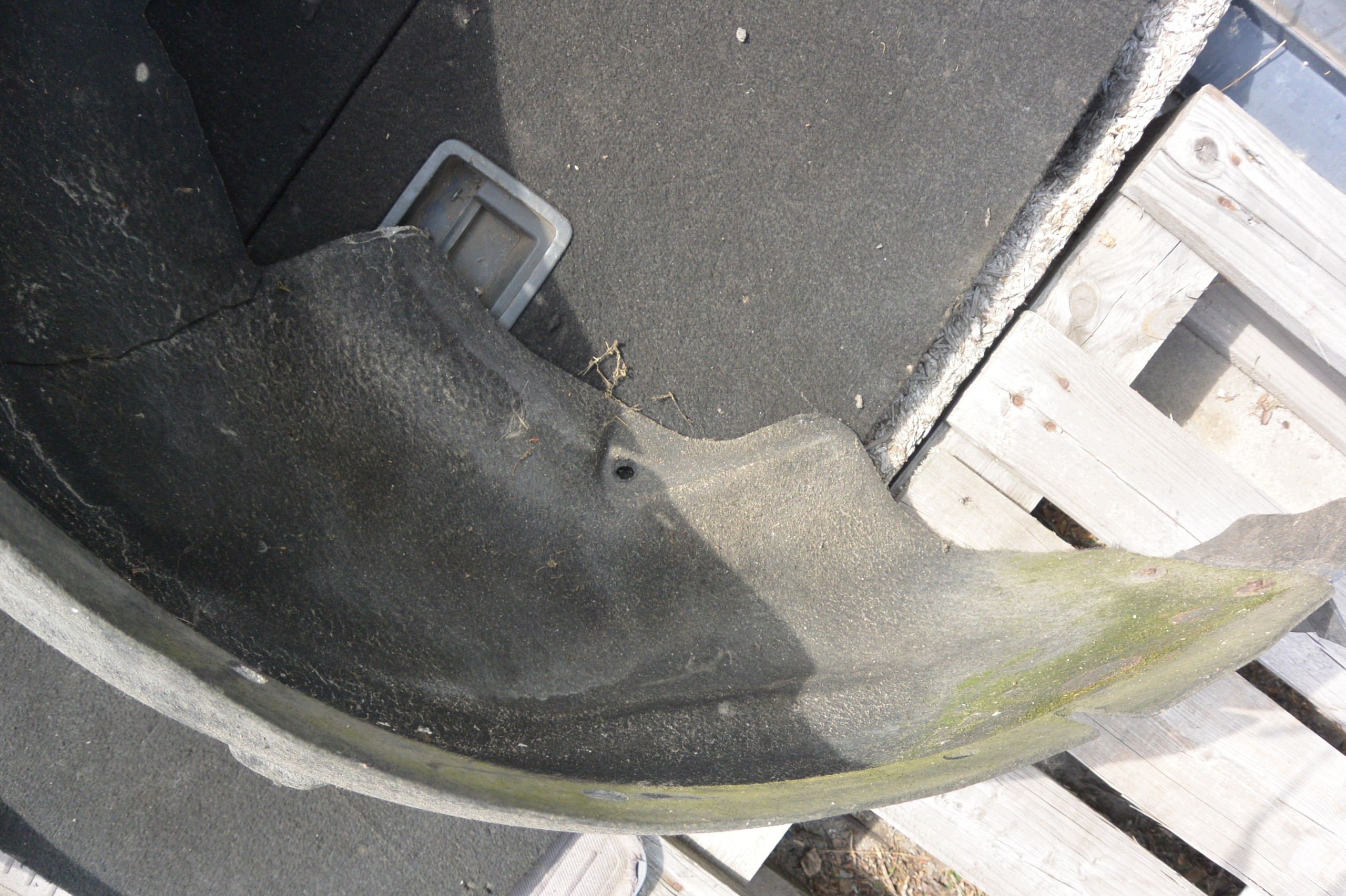 mudguard rear part left right BMW 5-SERIA F11 KOMPLET