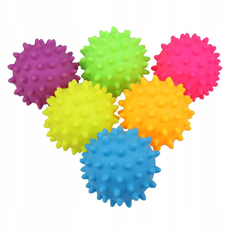 

Gryzak Piłka z piszczałką i wypustkami 8,5cm 1szt.