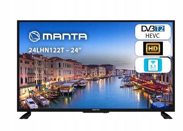 Led televízor Manta 24LHN122T 24" Hd Ready čierny
