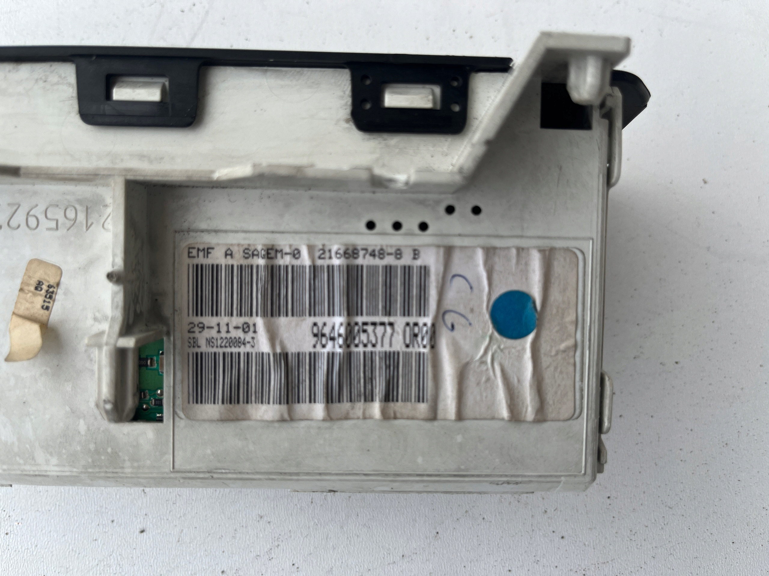 Display RADIA Peugeot 206 Lift 9646005377