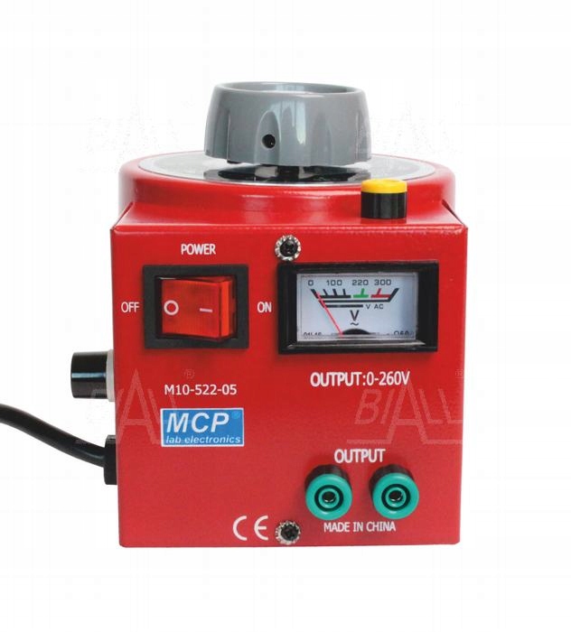 AUTOTRANSFORMATOR REGULOWANY M10-522-05 250/2 MCP