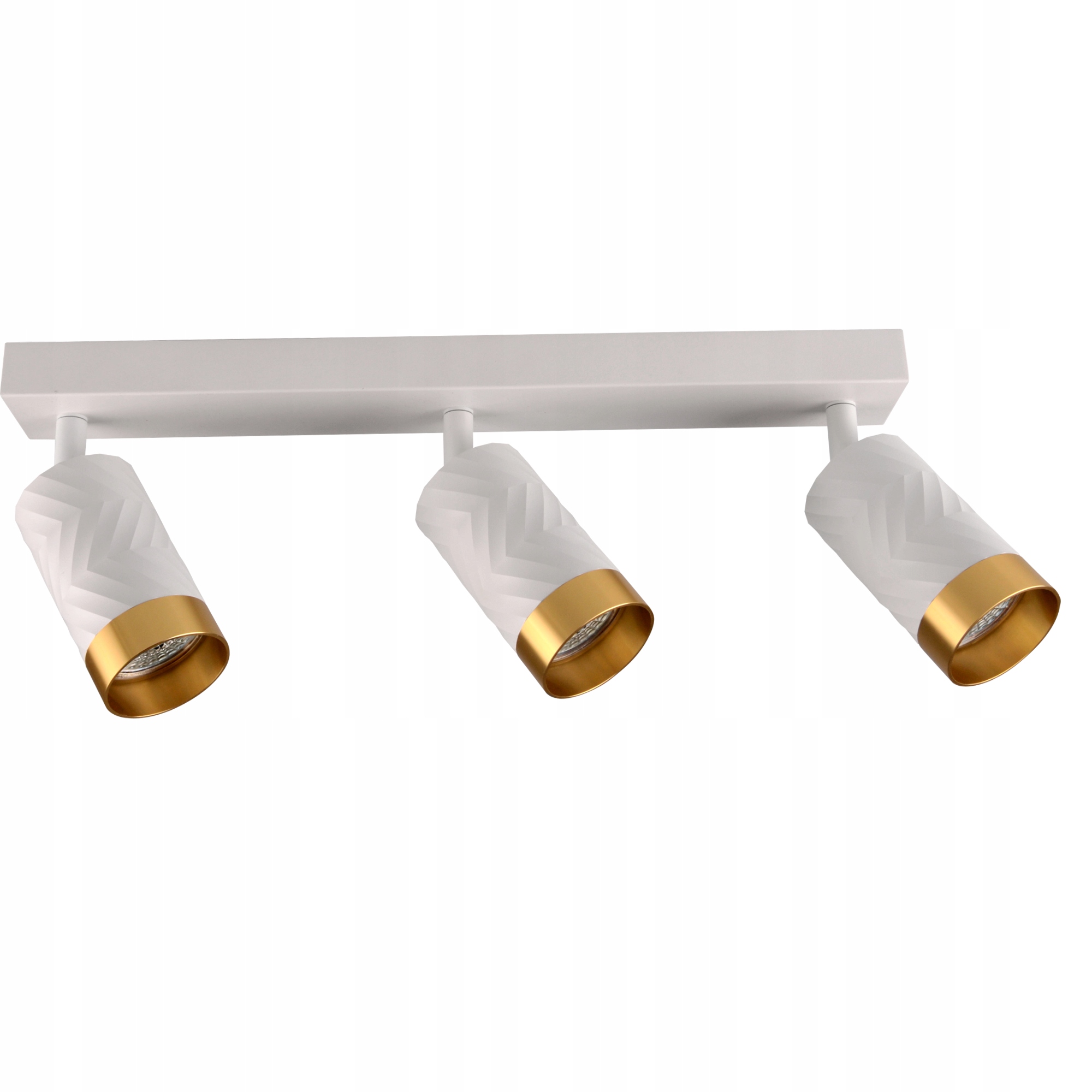 Nástěnná a stropní lampa Arras 3 bílo-zlatá GU10