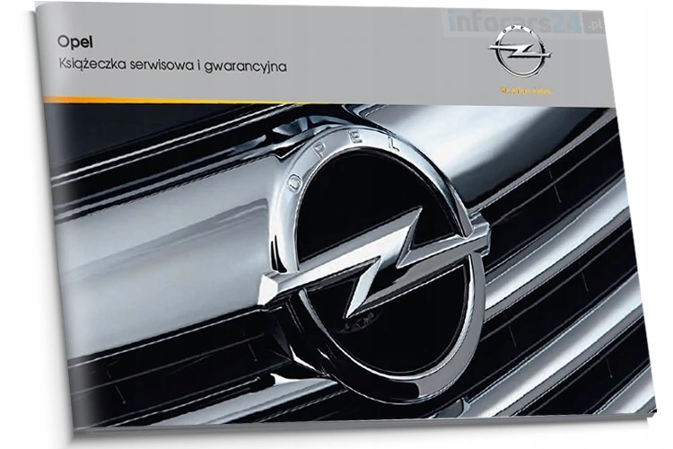 Opel Čistá polská servisní kniha