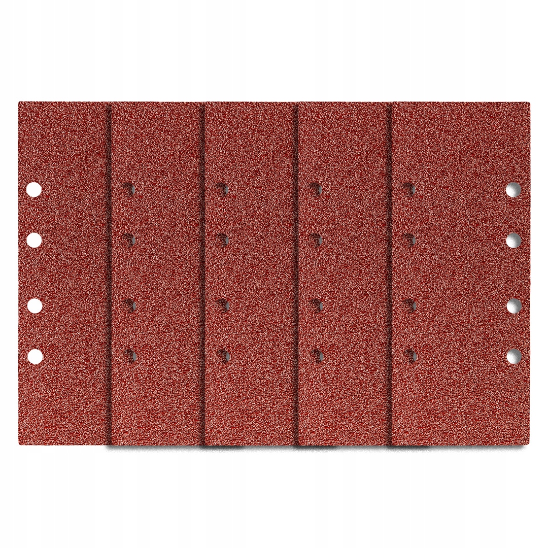 Papier ścierny na rzep 93x230mm P80 z 8 otworami 5szt. Neo