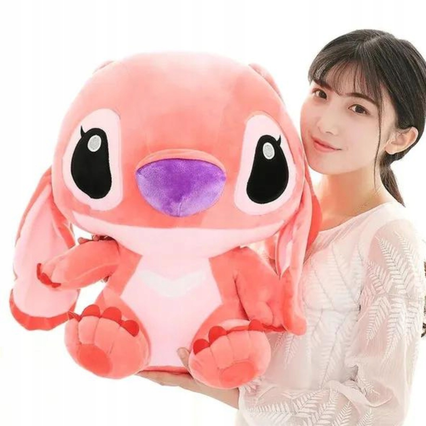 LILO A STEH MASKOT RUŽOVÝ MEDVEĎ CUDDLY WALT DISNEY PLYŠOVÉ LILO Series