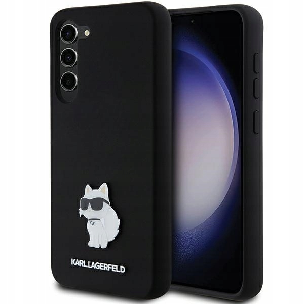 Karl Lagerfeld KLHCS24MSMHCNPK S24+ S926 černý/black hardcase Silicone Cho