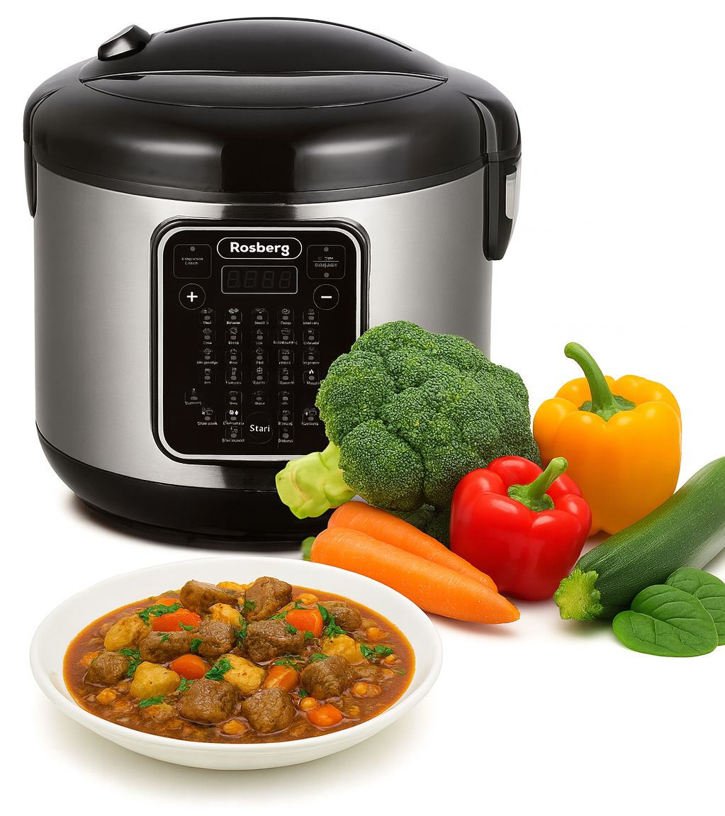 Rosberg R51985F5 multicooker na vaření elektrický tlakový hrnec 31v1