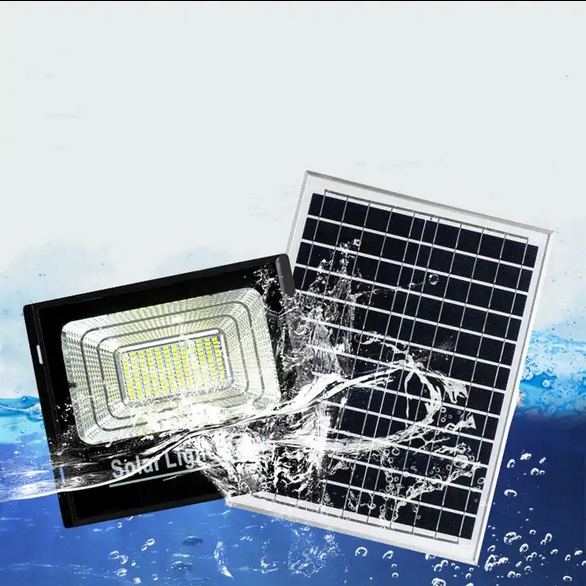 NAŚWIETLACZ MOCNA LAMPA SOLARNA LED HALOGEN LATARNIA ULICZNA 200W PILOT Marka Solar Light