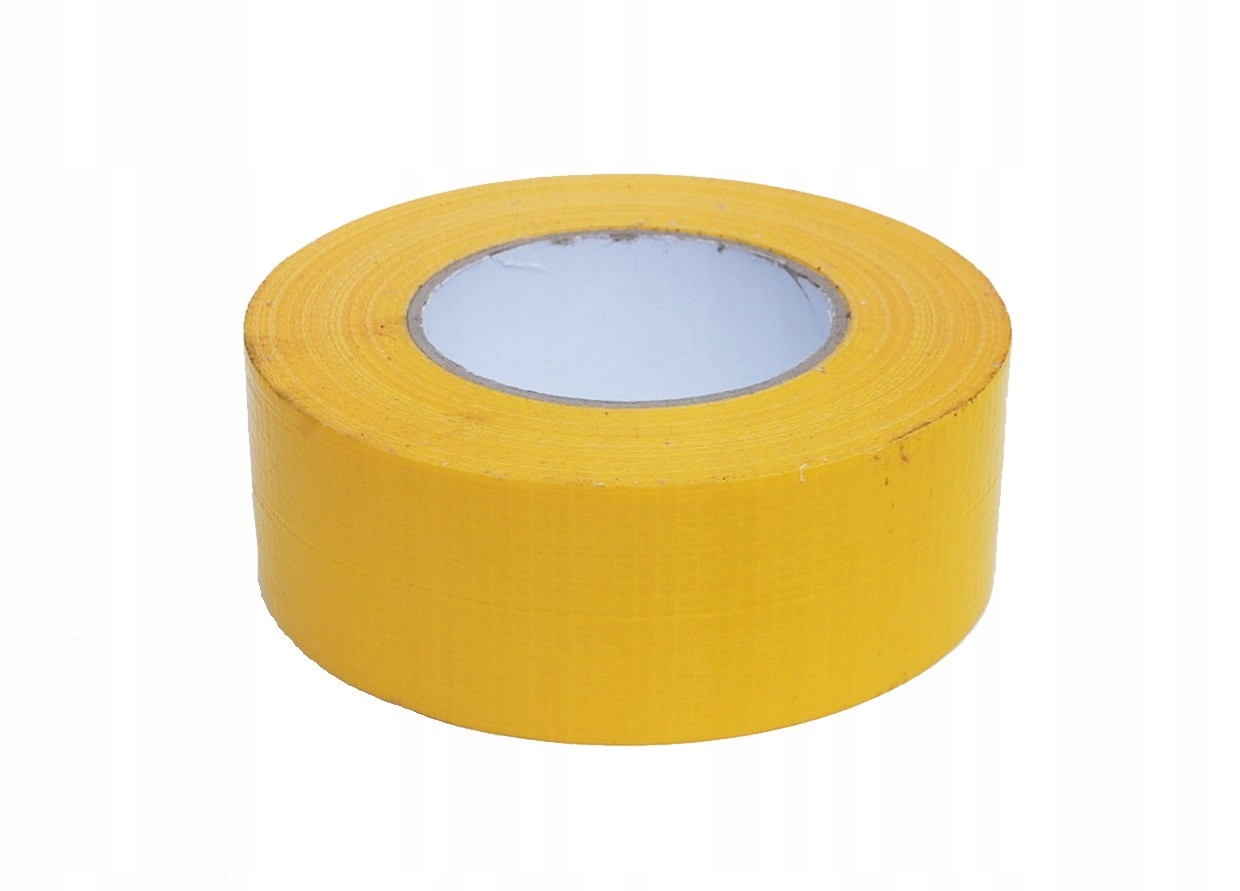 

Taśma techniczna wzmacniana 50mmx50m żółta