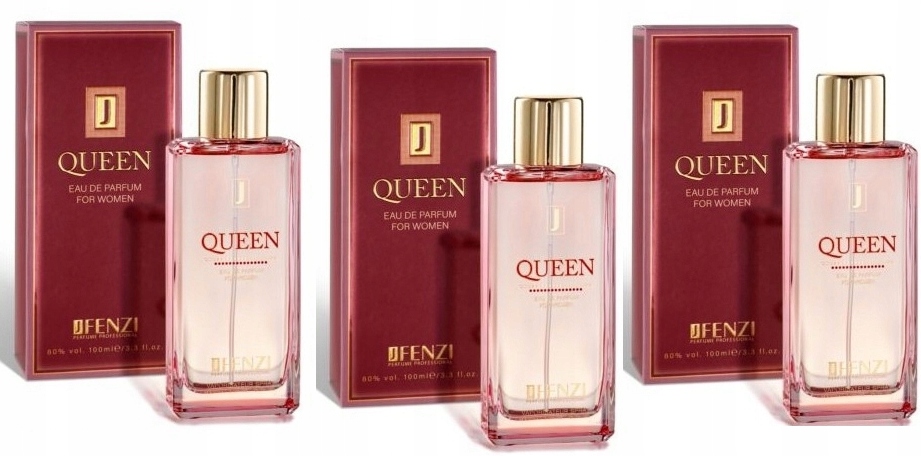 JFenzi Queen pro ženy 3x100ml Edp Dárek