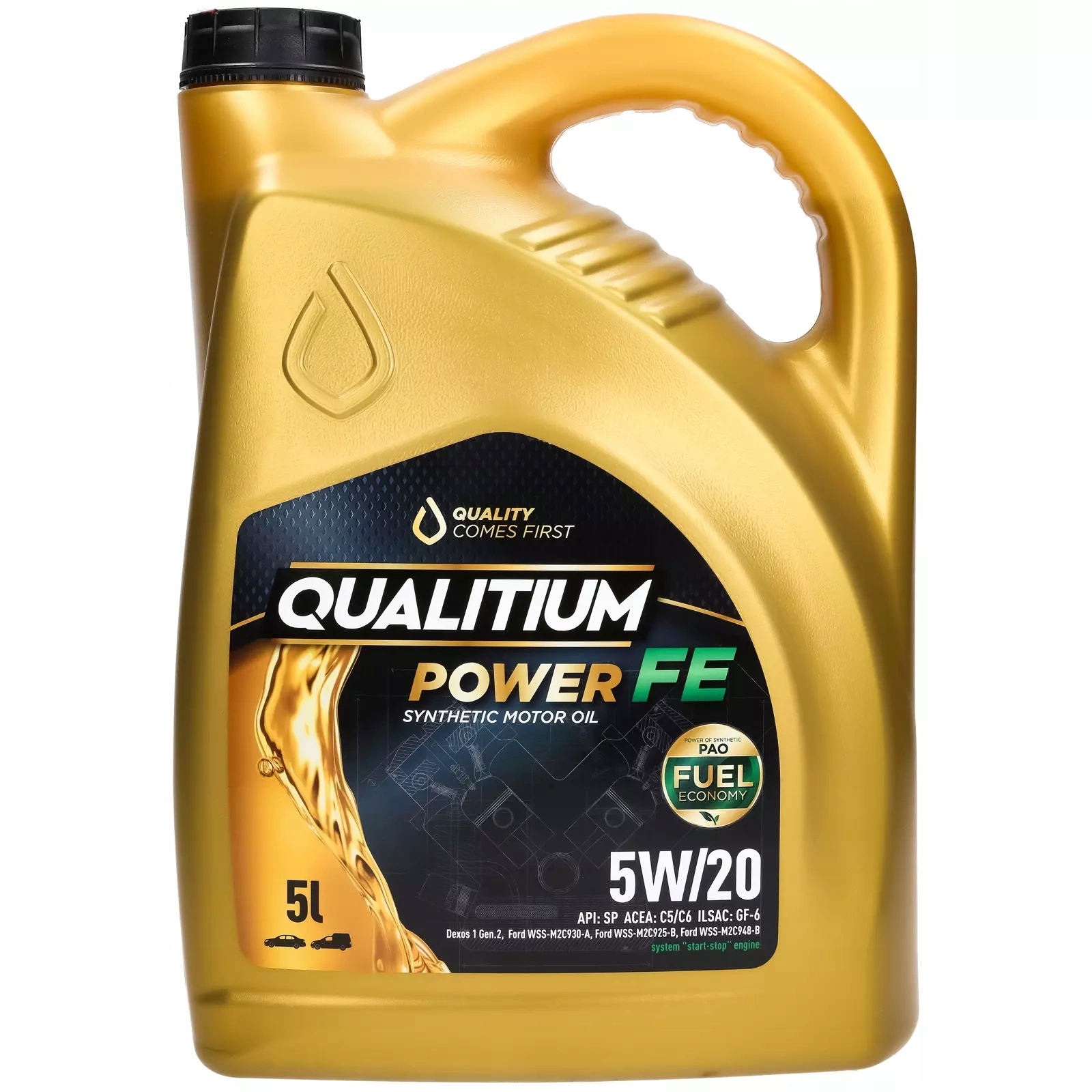 Olej silnikowy Qualitium Power Fe 5W-20 5L