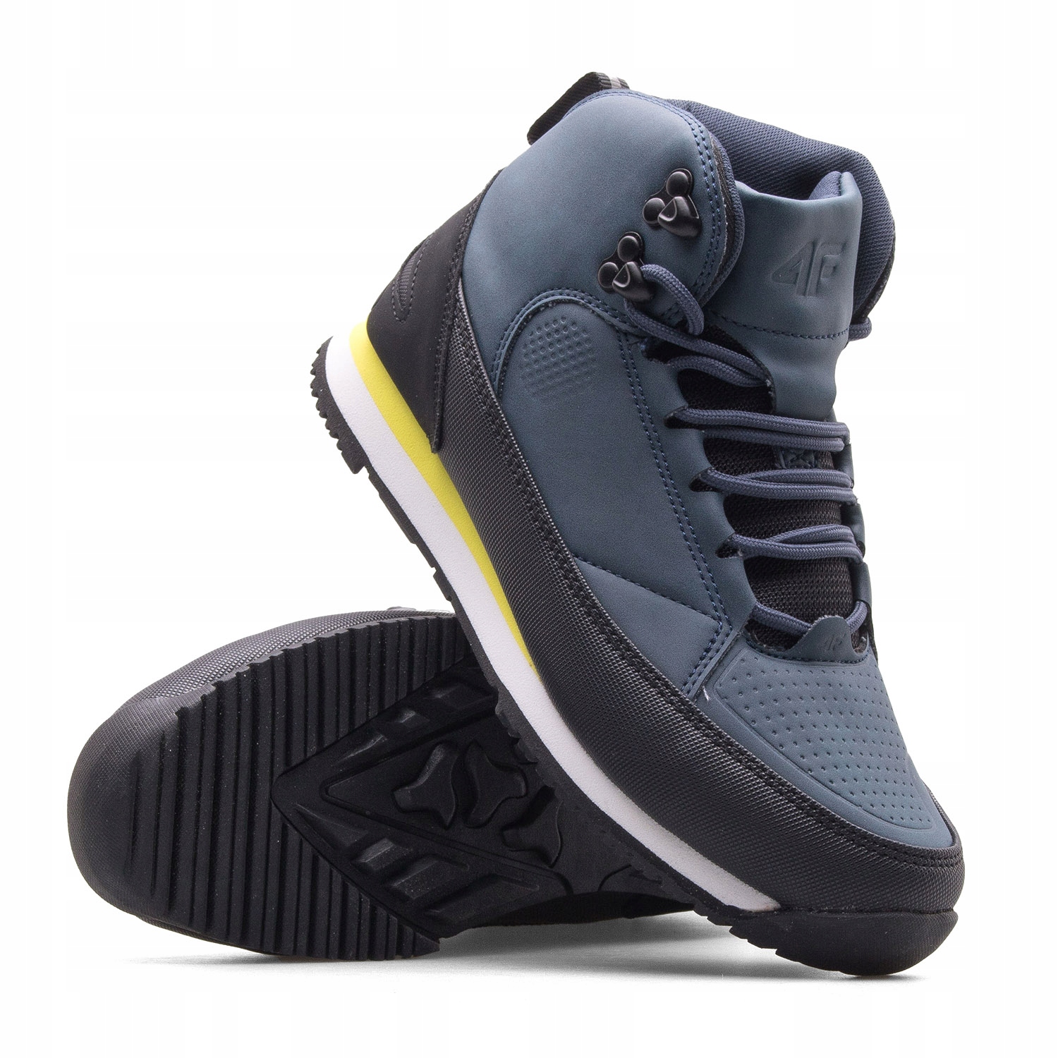 BUTY ZIMOWE DZIECIĘCE 4F JUNIOR TRAPERY OBUWIE JESIENNE SZUROWANE AW22M003 Kod producenta 4FJAW22FWINM003-31S