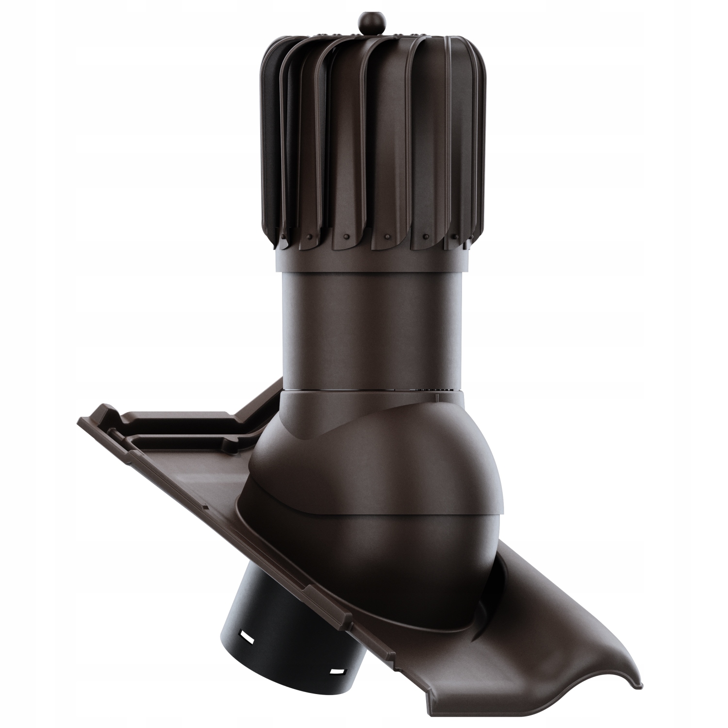 Větrací komín Otočný podlouhlý fi125 Roben Monza Maduro