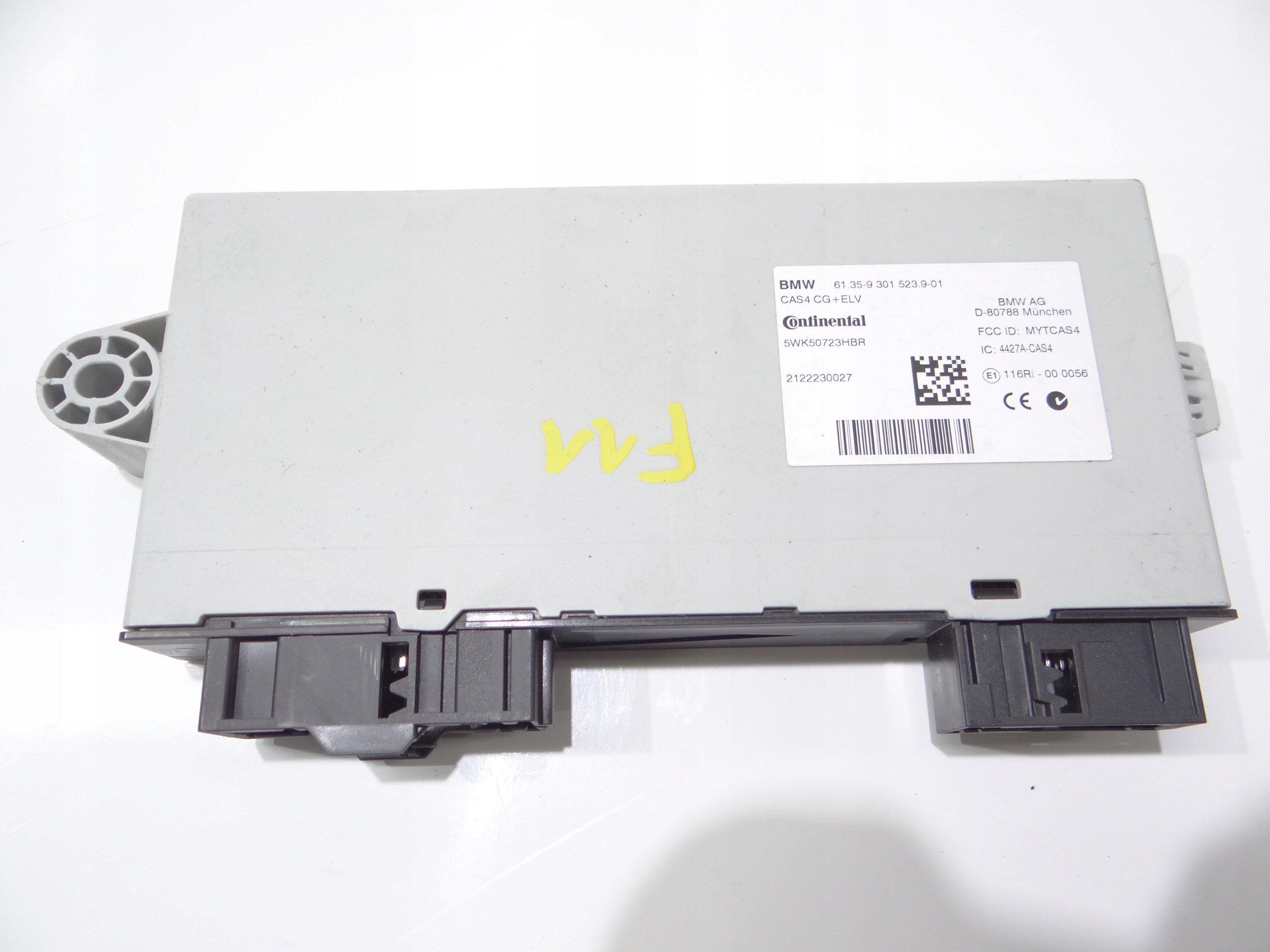 module control unit CAS BMW 5 F10 F11 9301523