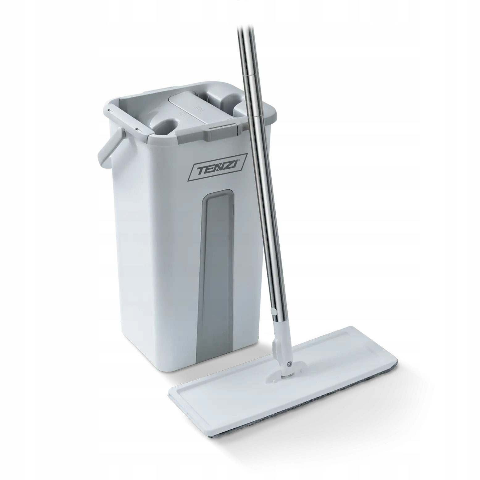 Levně Tenzi plochý Mop s dvoukomorovým kbelíkem