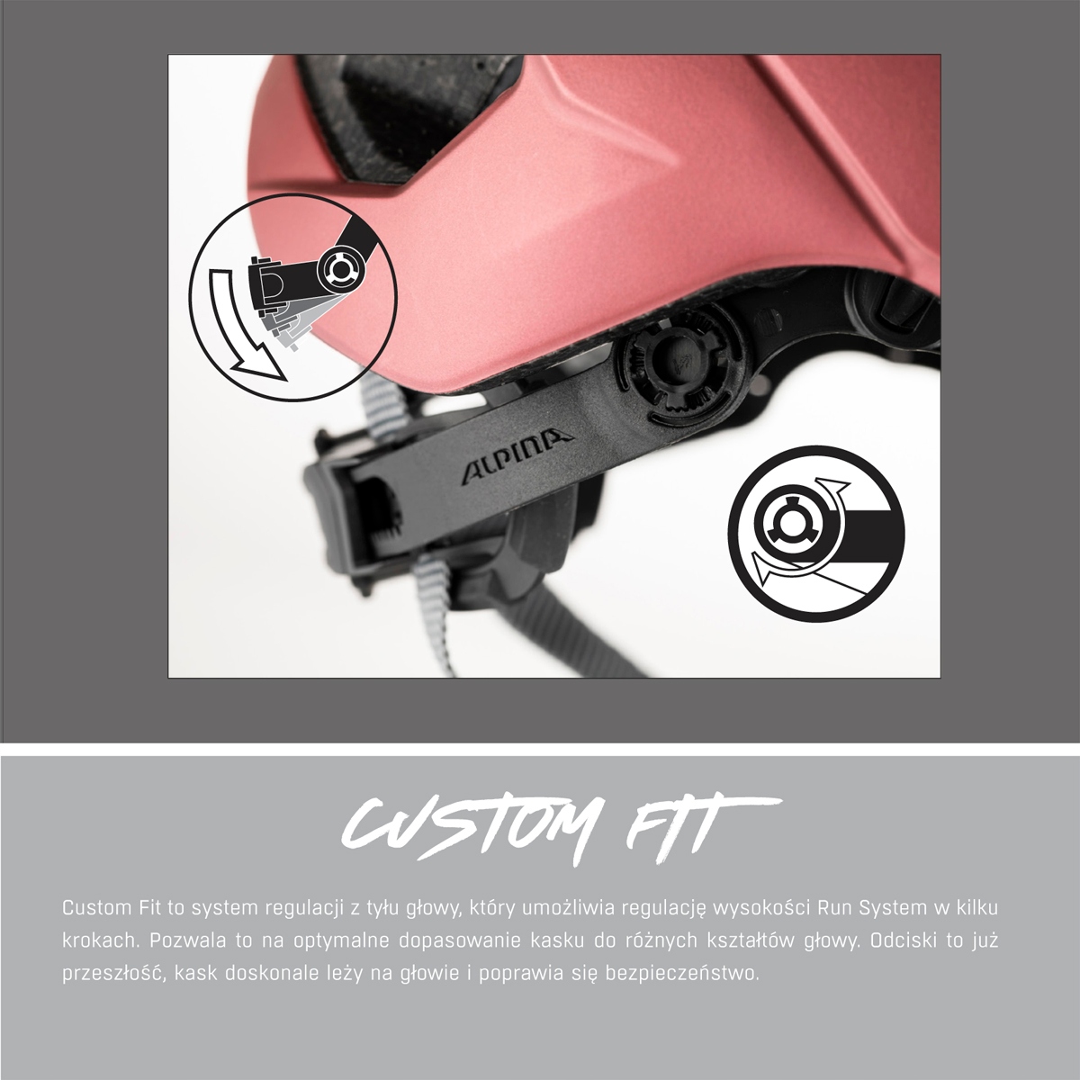 Kask rowerowy Alpina Pico Pink Sparkel Gloss 50-55 Rozmiar inny