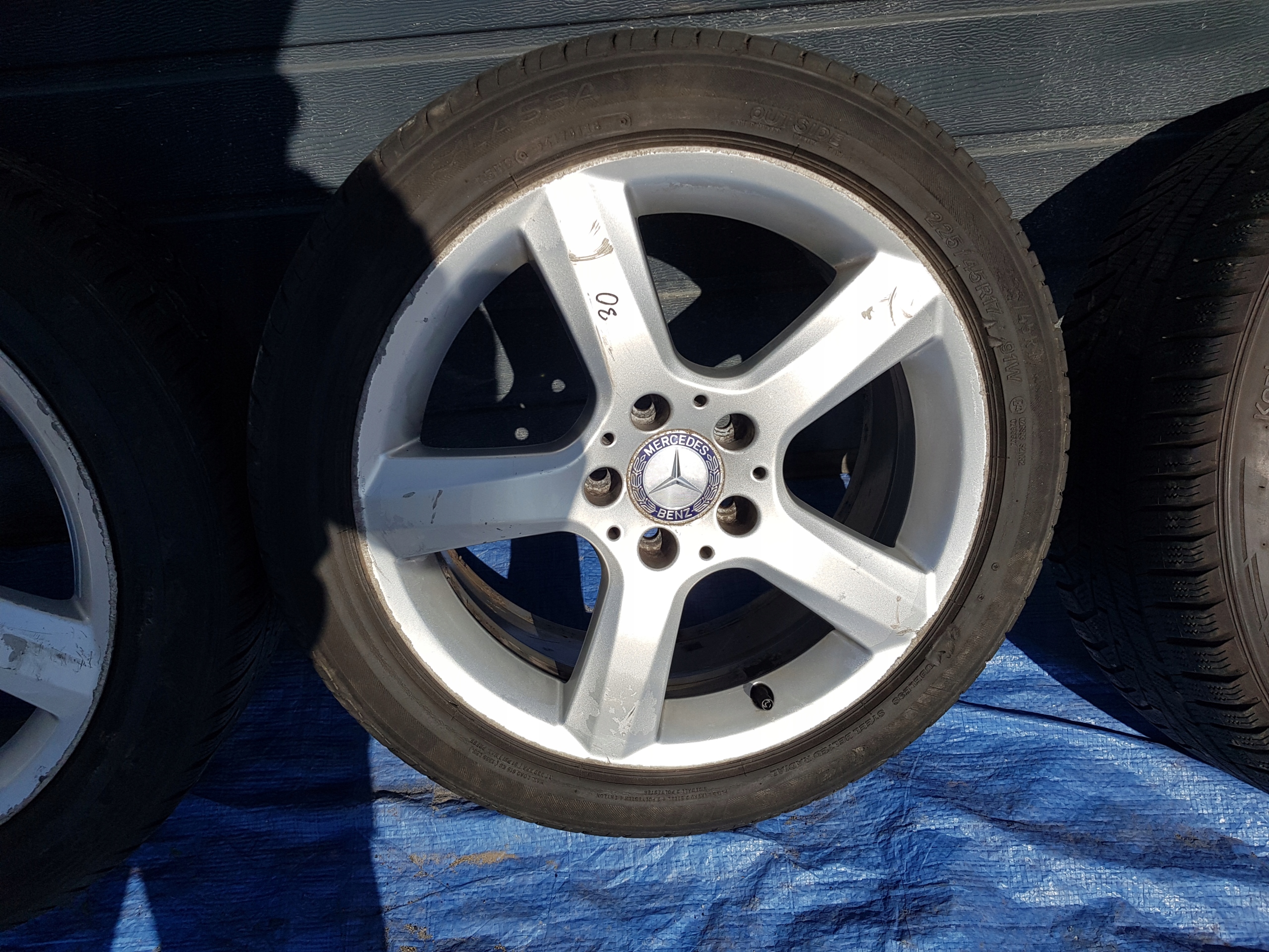MERCEDES SLK SLC R172 W172 wheels disc discs 17''