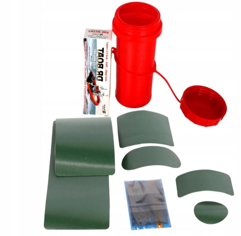 ZESTAW NAPRAWCZY NA PONTON SUP KAJAK MATERAC KLEJ ŁATKI SIATKI *HIT*