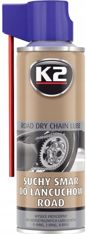 

K2 Suchy Smar Do Łańcuchów Motocyklowych 400ML