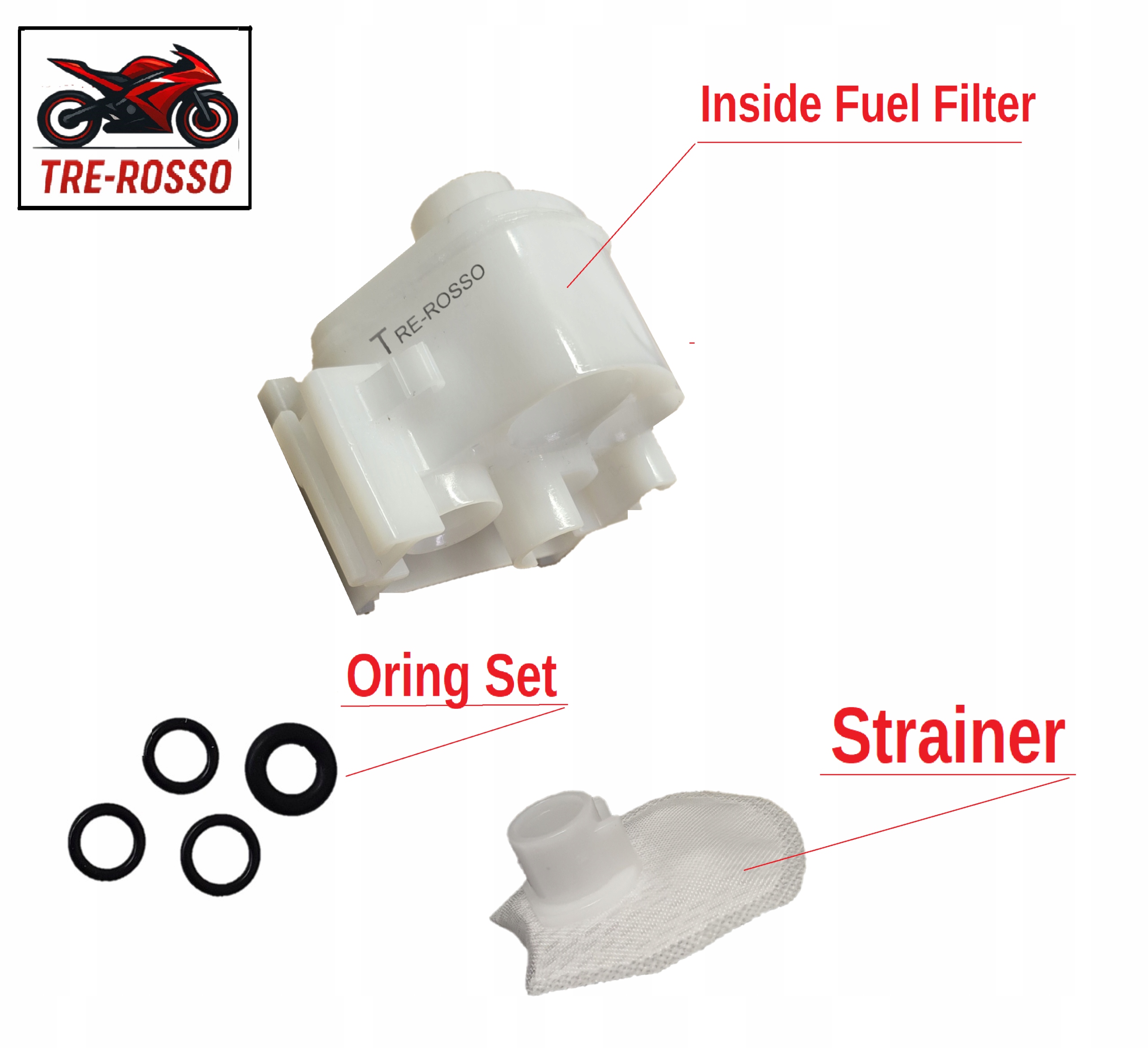 Suzuki Gsx Gsf 1250 Bandit 07-17 Čerpadlo Palivový filtr Korpus Filter Strainer