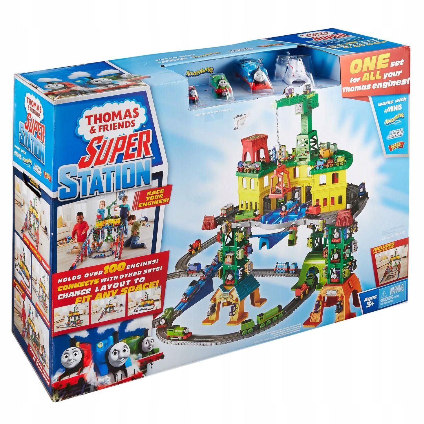 その他 Fisher-Price DCTransformingBatcave Kolejka Tomek i Przyjaciele Superstacja FGR22 • Cena, Opinie
