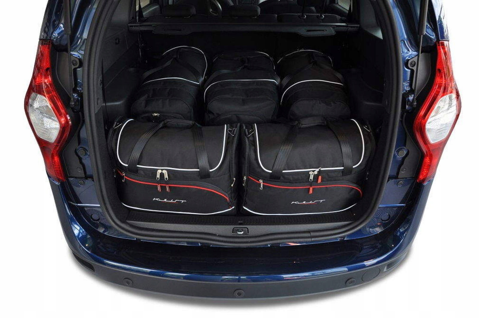 J&j Automotive Sada 5ks cestovných tašiek Aero pre Dacia Lodgy 2012+