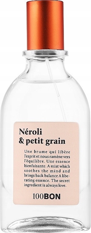 100BON Neroli & Petit Grain Printanier Parfémovaná Voda 50 ML Unisex