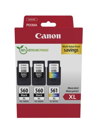 Canon cartridge PG-560XL x2 CL-561XL Multipack