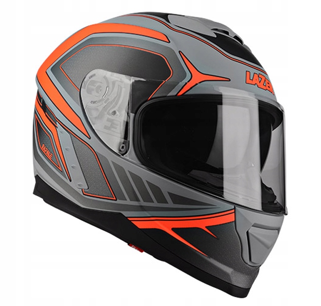 Kask integralny LAZER RAFALE HEXA Grey-Red M