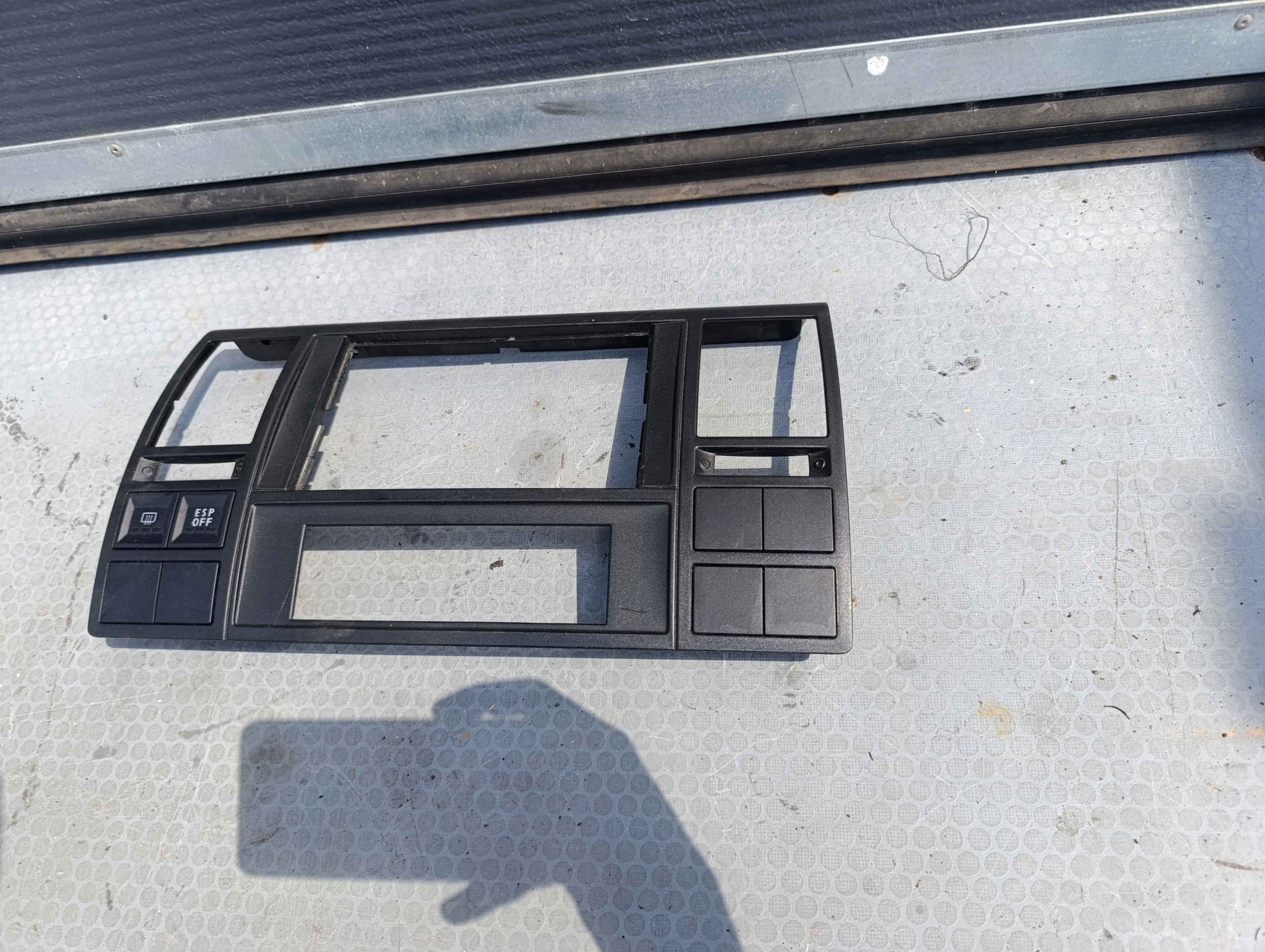 VW T5 RÁM kryt PANELU klimatizaci