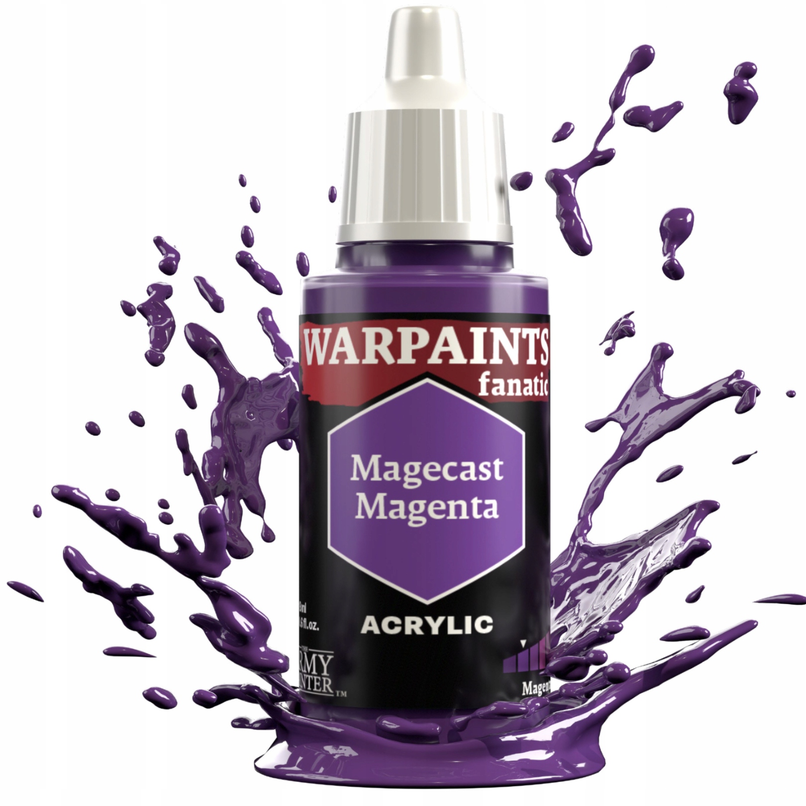 Farbka The Army Painter Warpaints Fanatic Magecast Magenta 18ml