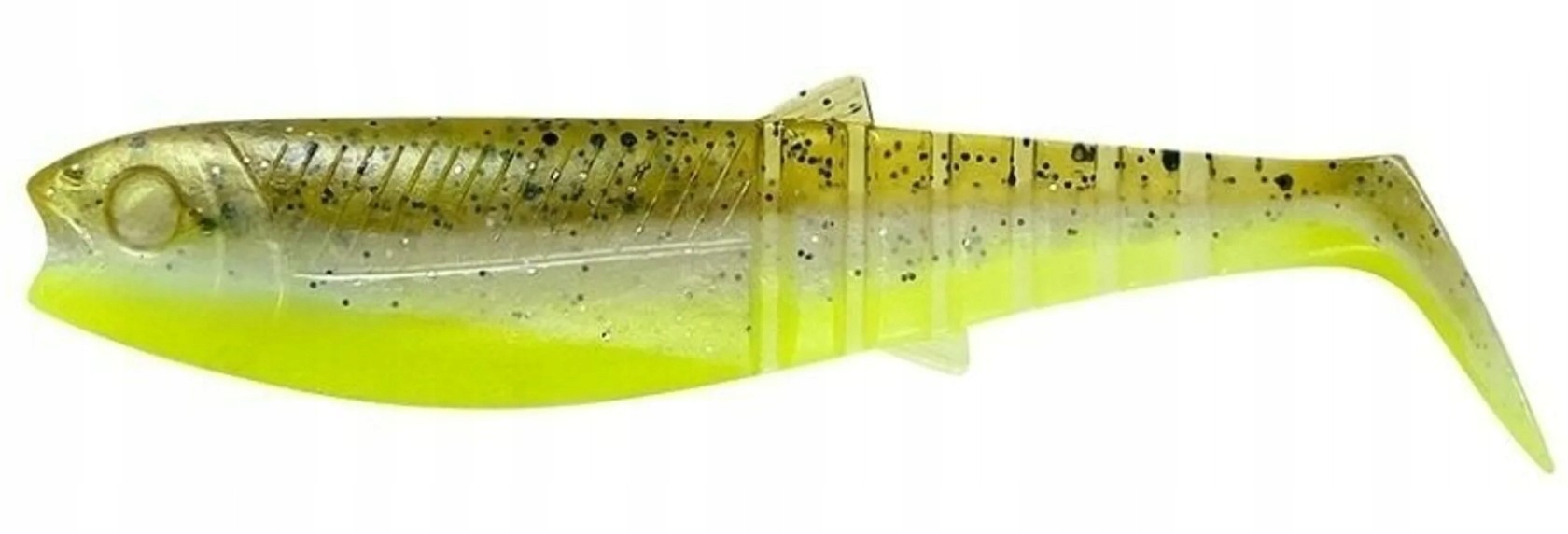 Savage Gear Cannibal Shad 10cm 9g Green Pearl Yellow