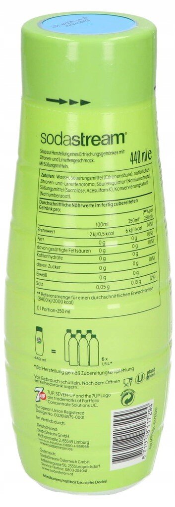 Syrop SODA STREAM 7UP Zero 440 ml Marka SodaStream