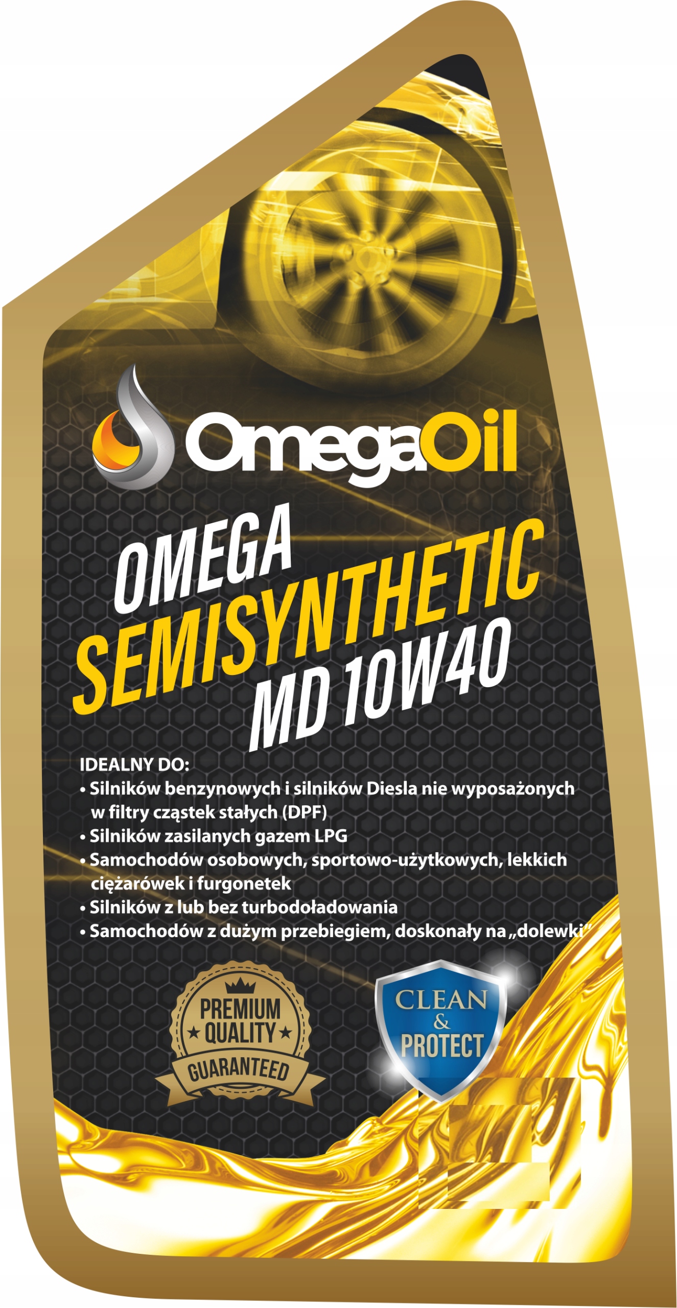 

Polski Olej Omega 10W40 MD Vw 505.00 MB229.1 20L