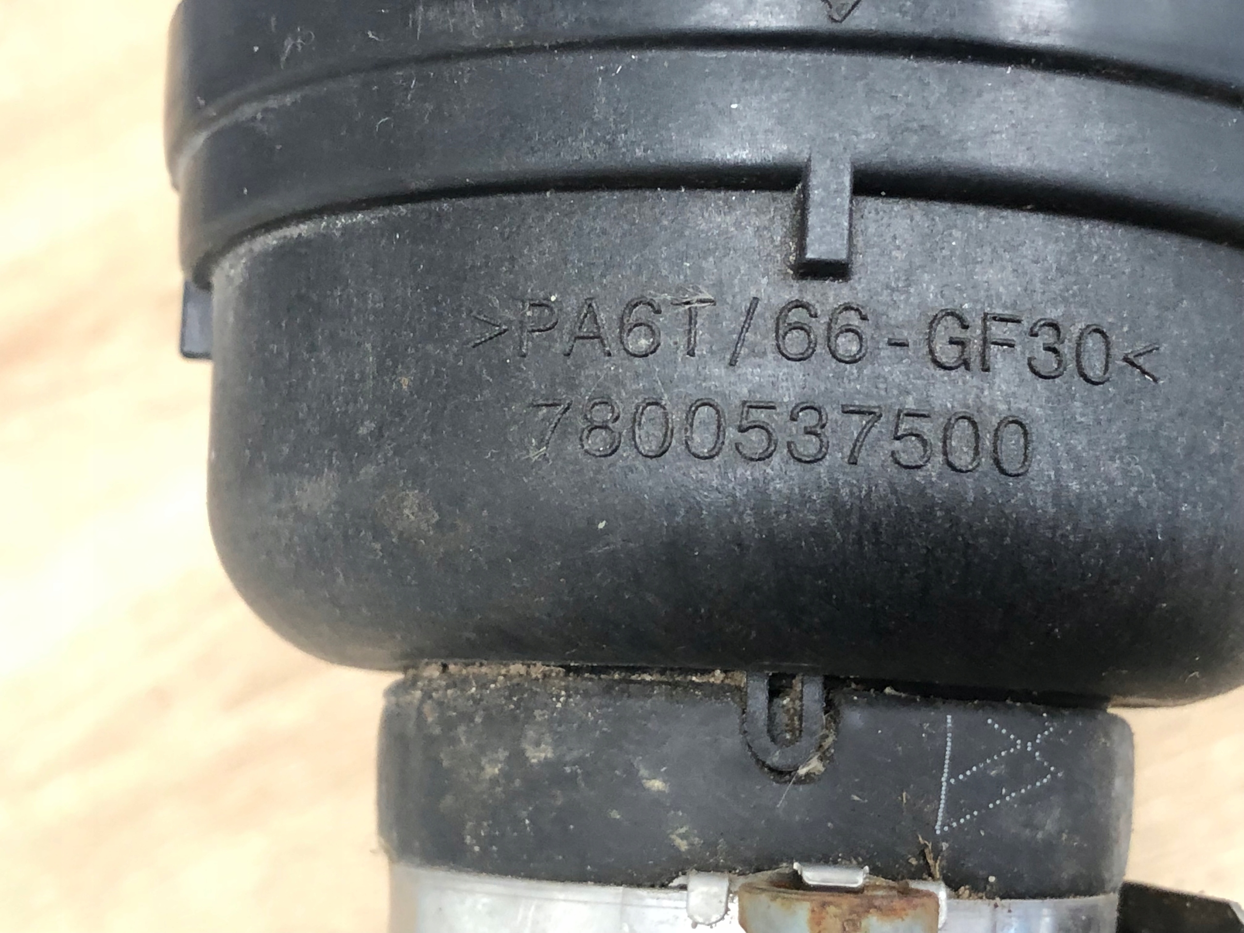 cijev prijenos interkulera DUCATO JUMPER BOXER 7800537500