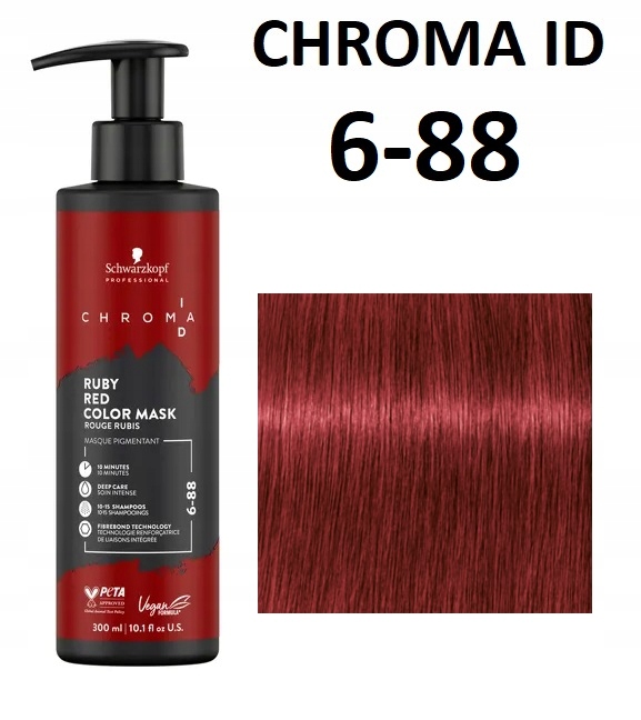 Schwarzkopf Maska Koloryzująca Chroma ID 300ML Kolor: 6-88