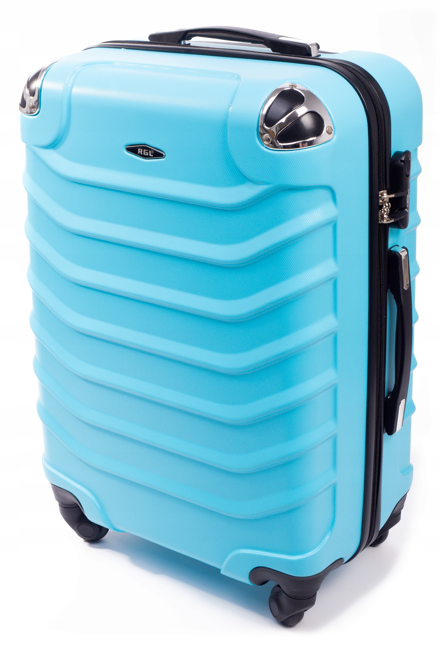ŚREDNIA WALIZKA XL RGL podróżna TORBA bagaż 4 KOŁA Kolor wielokolorowy
