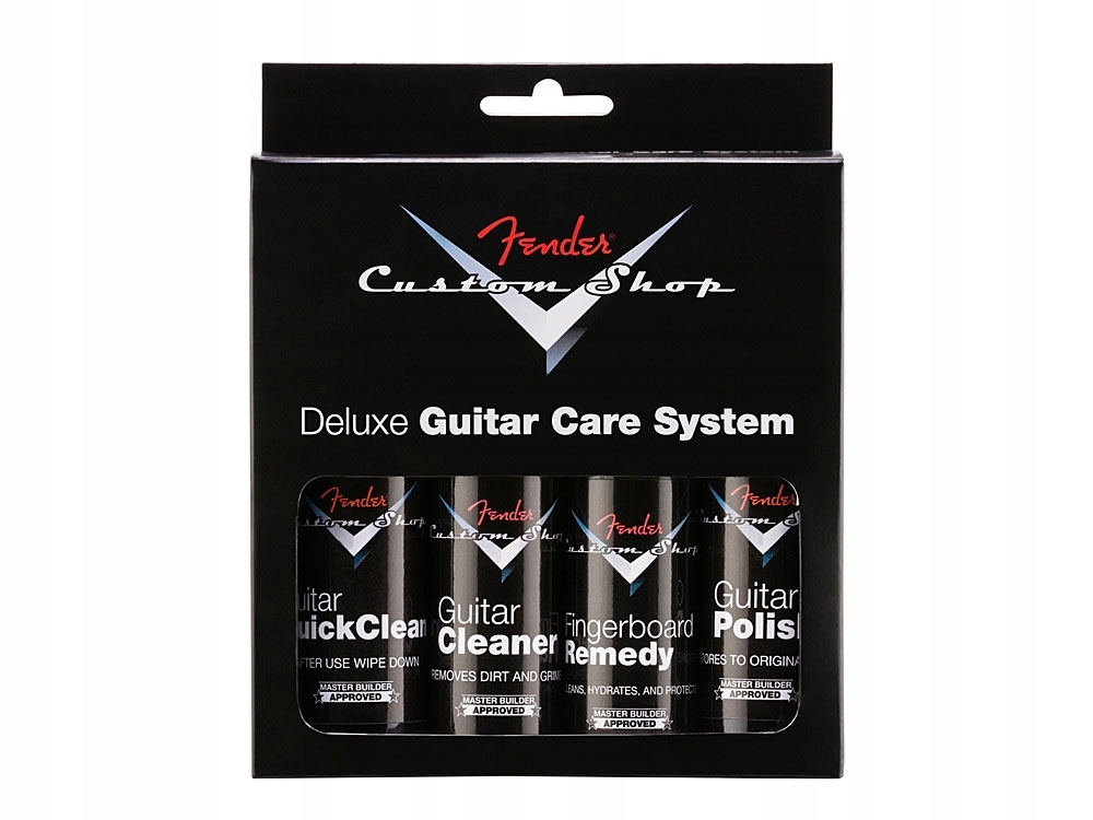 Sada na čištění Fender Custom Shop ve 4 krocích